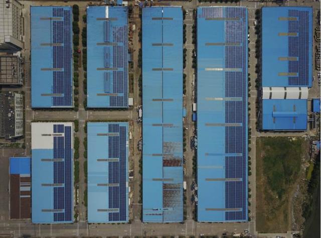 安信地板建成业内太阳能光伏发电新能源工厂